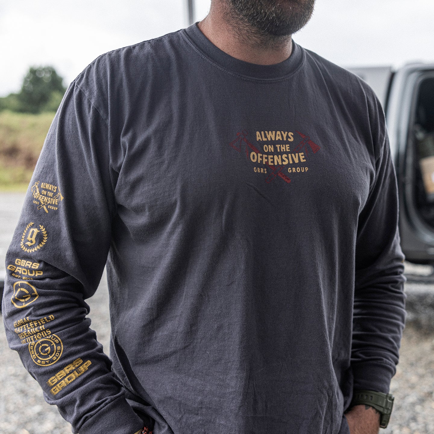 GBRS Group Axes Long Sleeve Shirt - Image 4