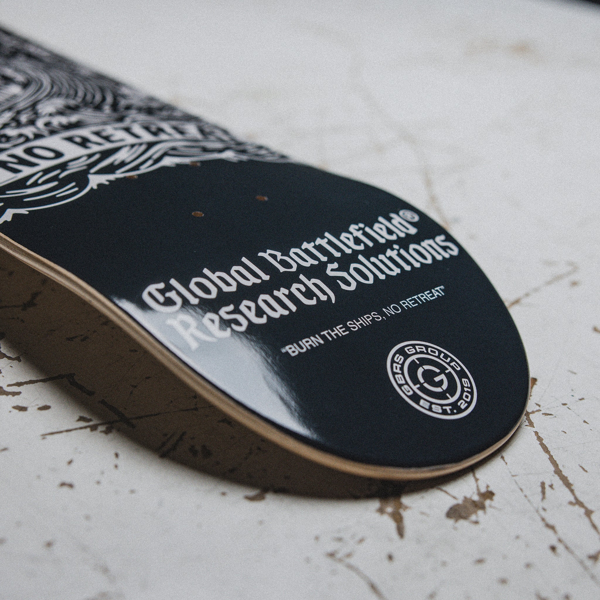GBRS Group Burn The Ships Skateboard Deck - Image 5
