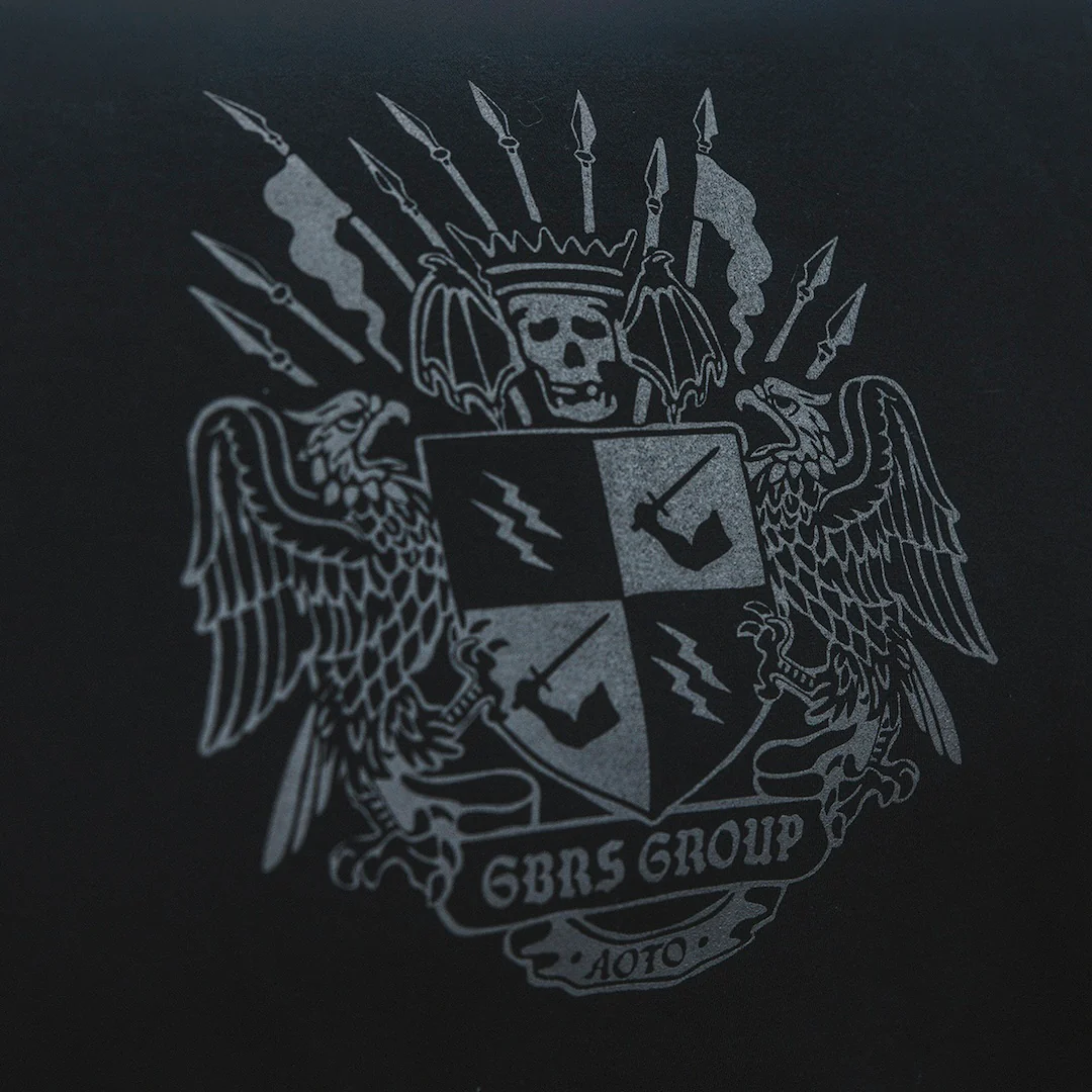 GBRS Group Coat Of Arms Oversized Pullover Hoodie - Image 5