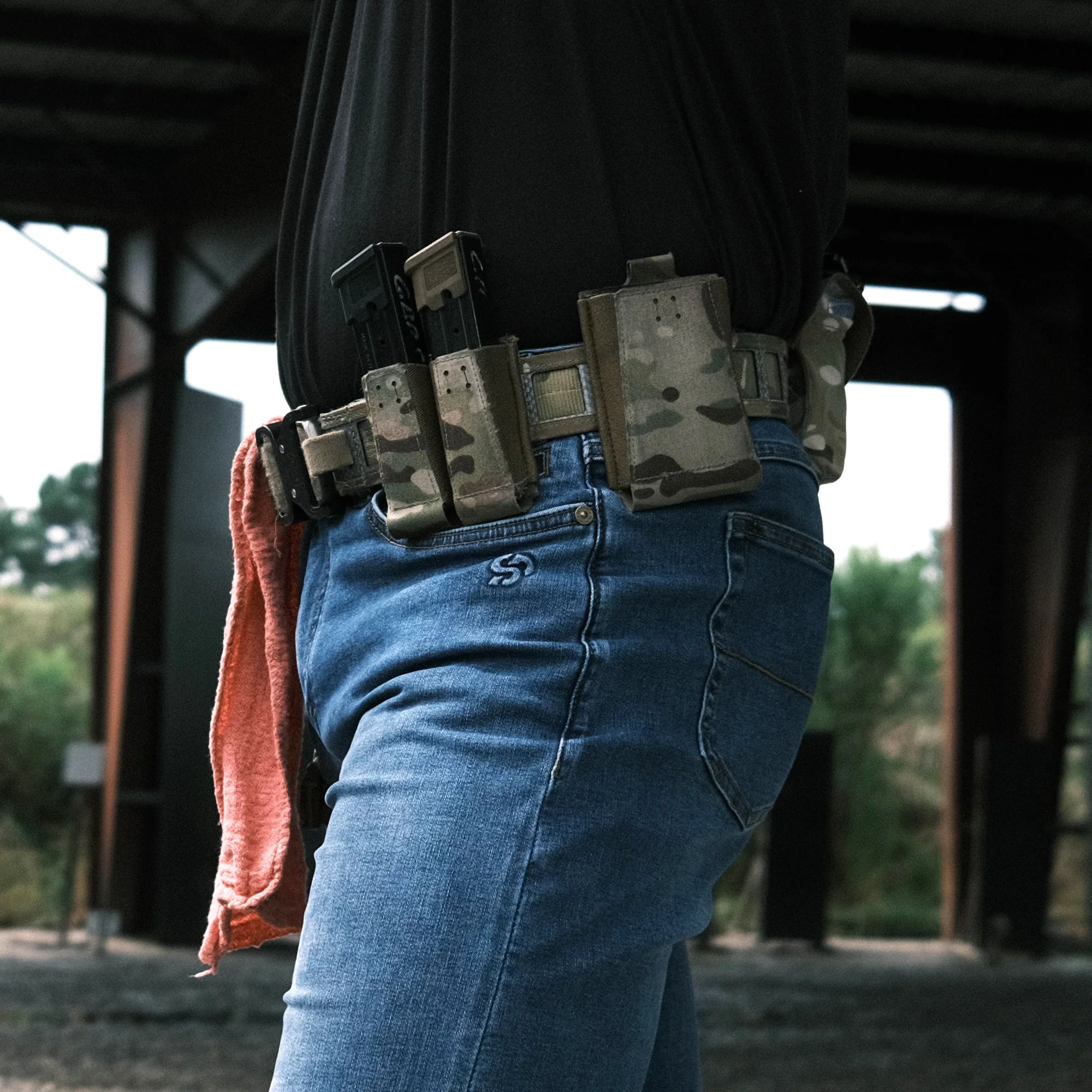 GBRS Group Double Pistol Magazine Pouch - Bungee Retention - Image 8