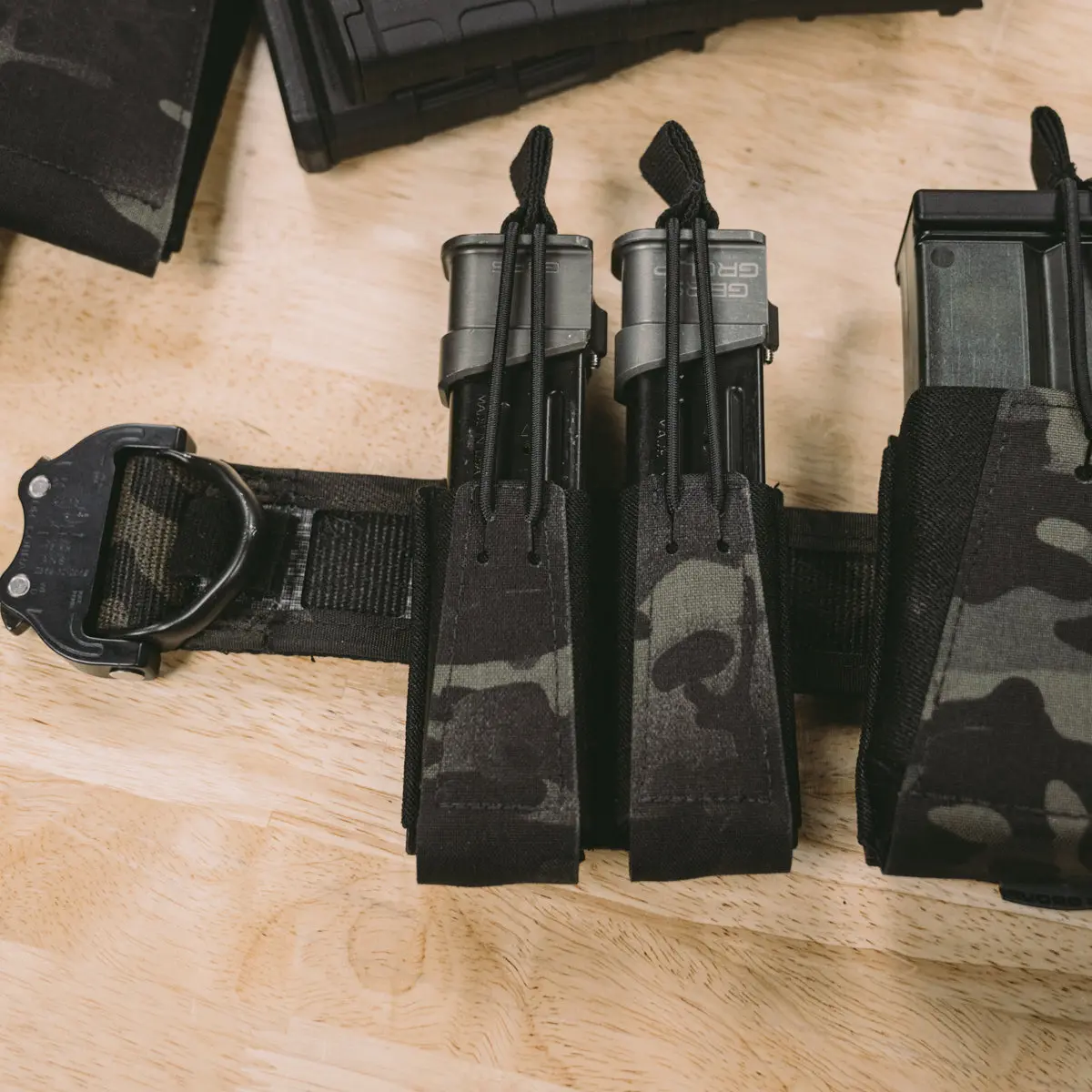 GBRS Group Double Pistol Magazine Pouch - Bungee Retention - Image 9