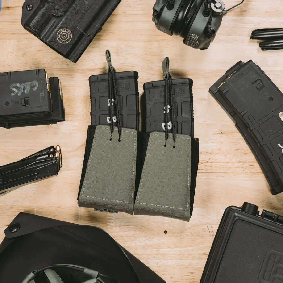 GBRS Group Double Rifle Magazine Pouch - Bungee Retention - Image 8