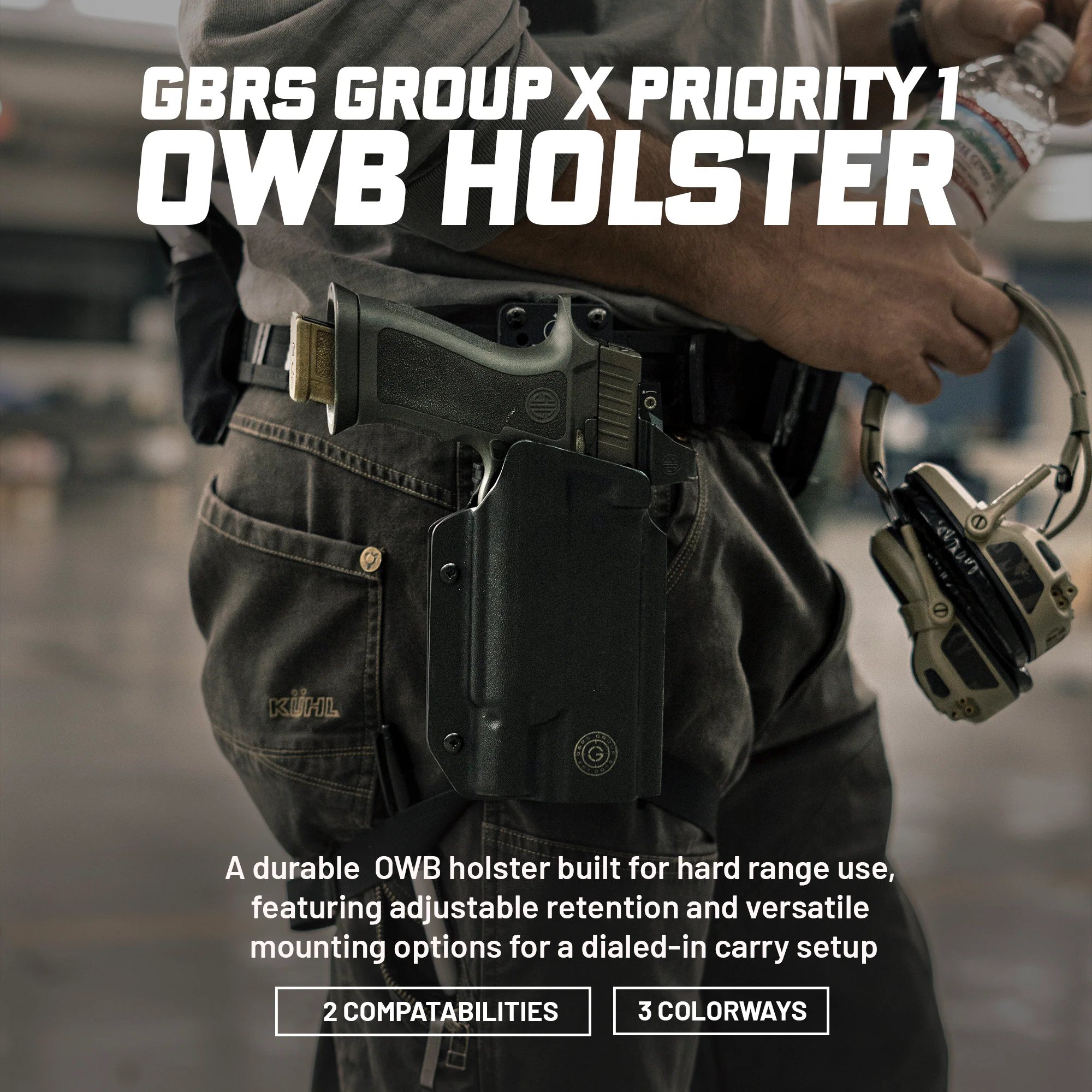 GBRS OWB Holster x Cordura Wrap Bundle (Left Handed) - Image 7