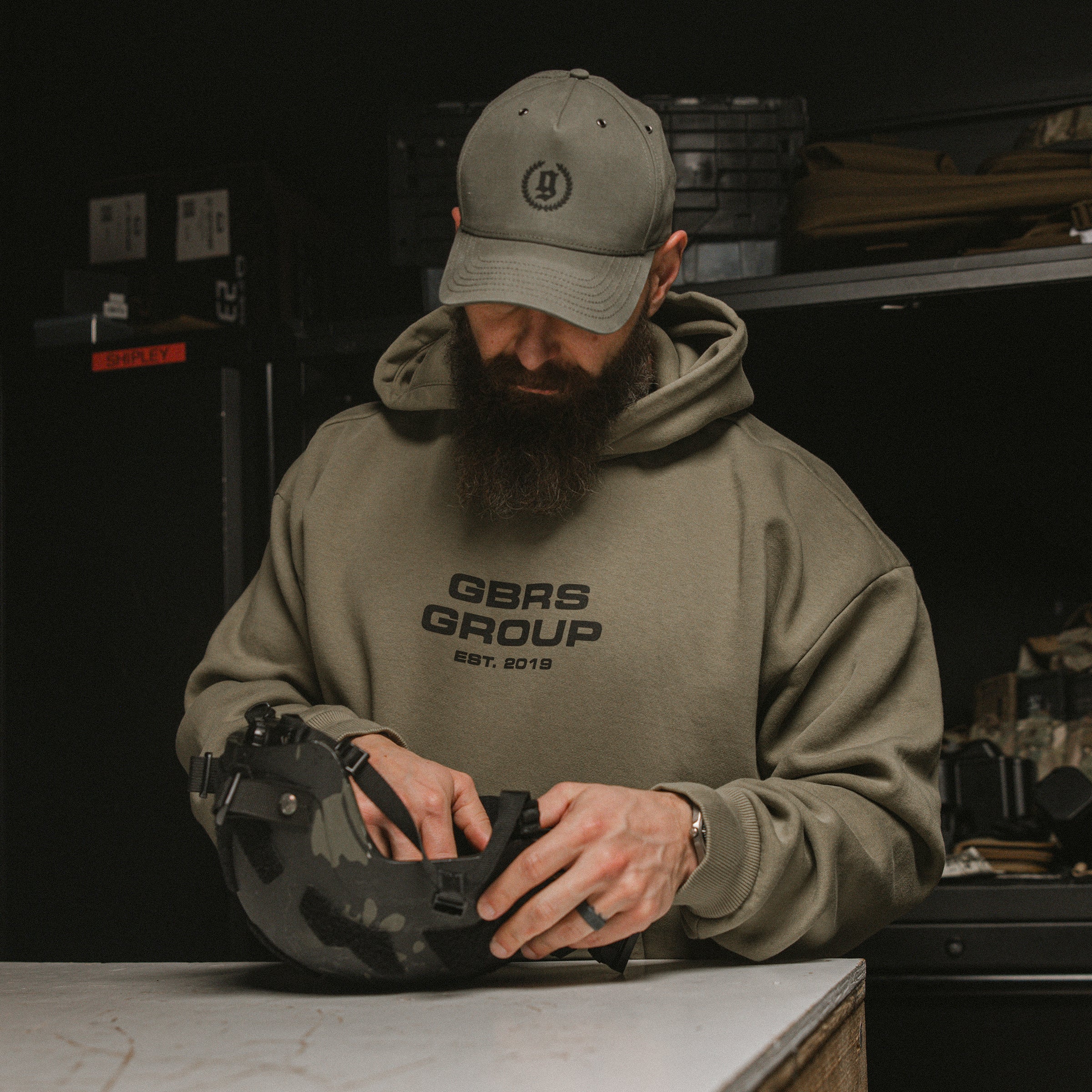 GBRS Group Instructor Oversized Pullover Hoodie - Image 3