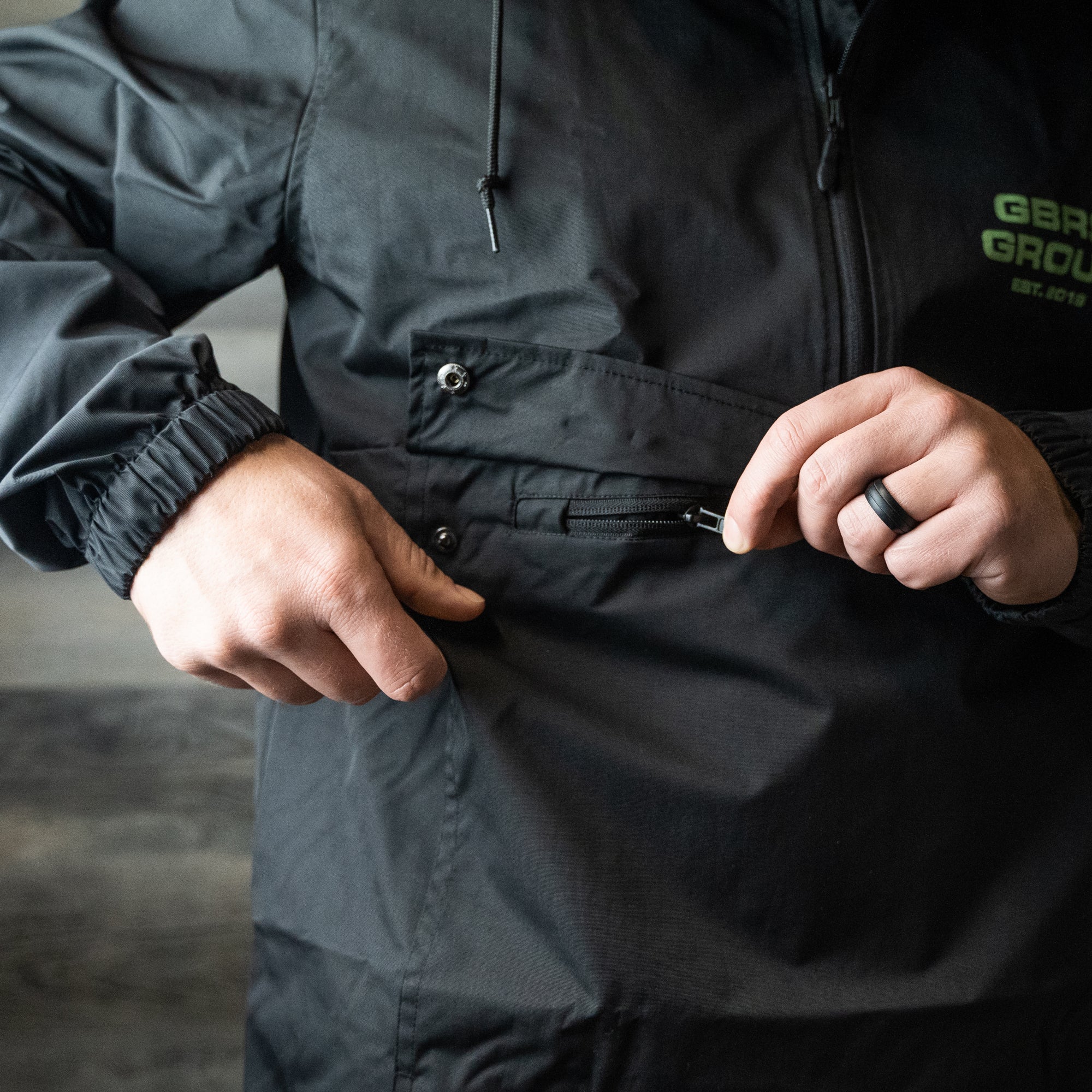 GBRS Group Instructor Rain Jacket - Image 4