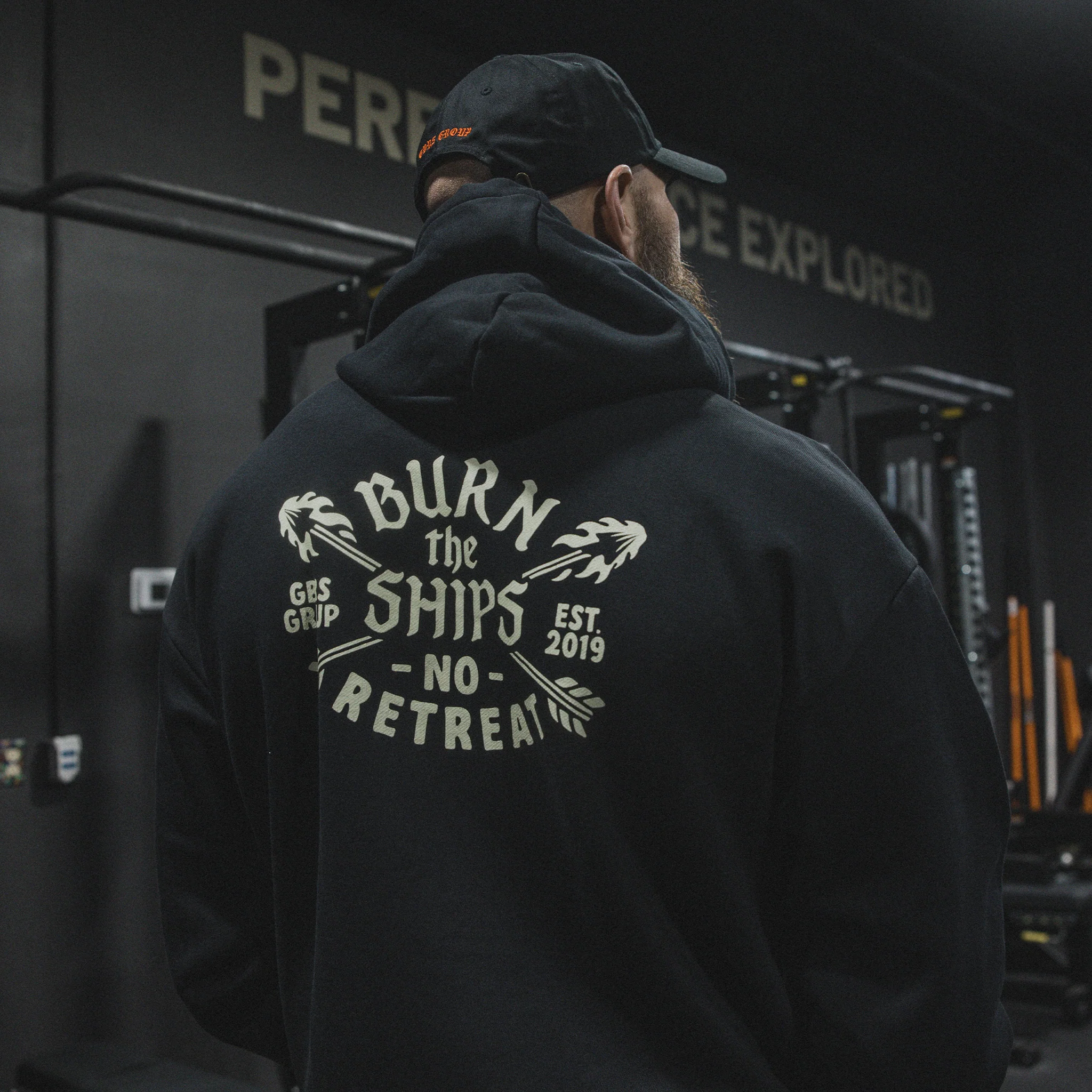 GBRS Group No Retreat Oversized Pullover Hoodie - Image 3
