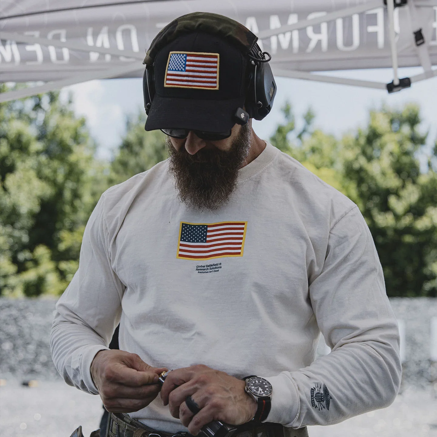GBRS Group Patriotism Trucker Hat - Image 7