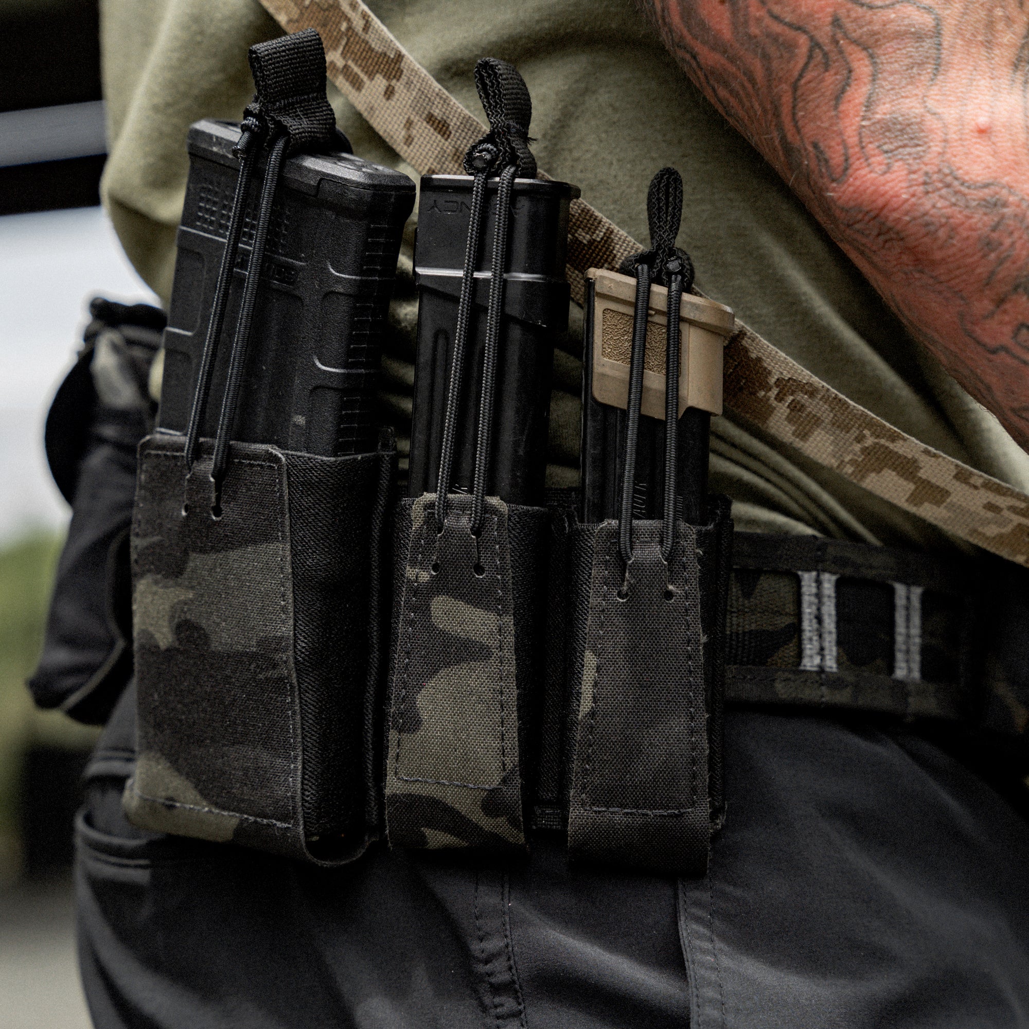 GBRS Group Single Pistol Magazine Pouch - Bungee Retention - Image 6