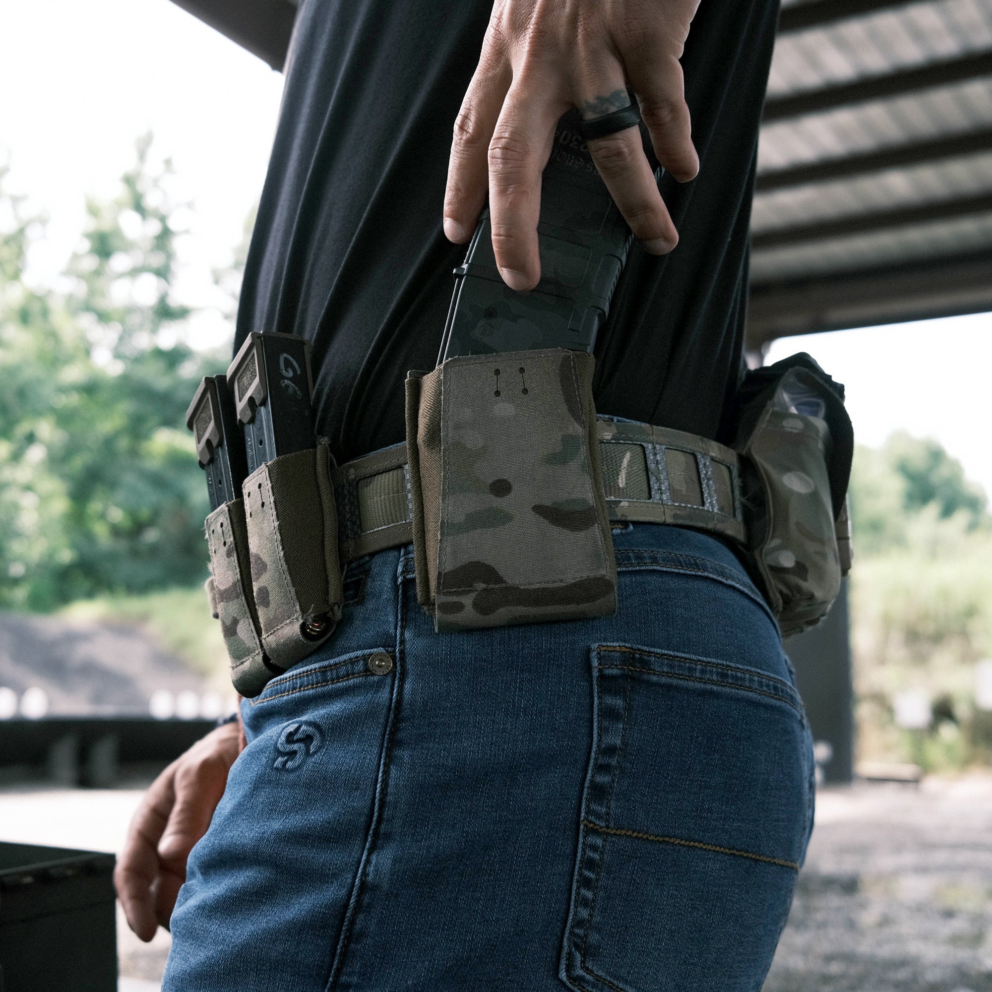 GBRS Group Single Rifle Magazine Pouch - Bungee Retention - Image 6