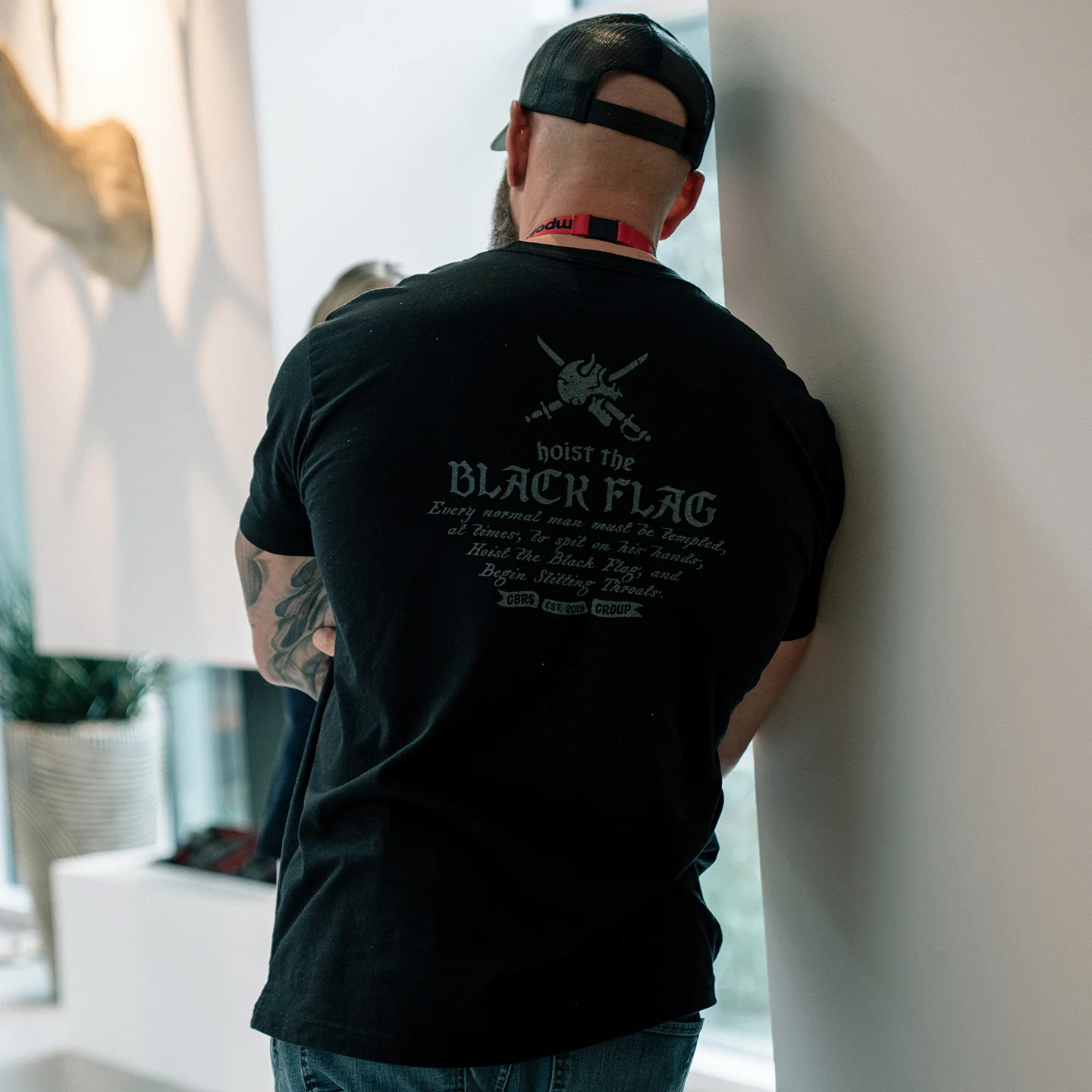 GBRS Group Skull & Swords Short Sleeve Shirt - Image 3
