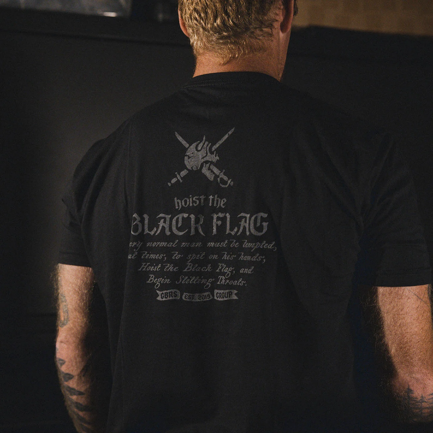 GBRS Group Skull & Swords Short Sleeve Shirt - Image 5
