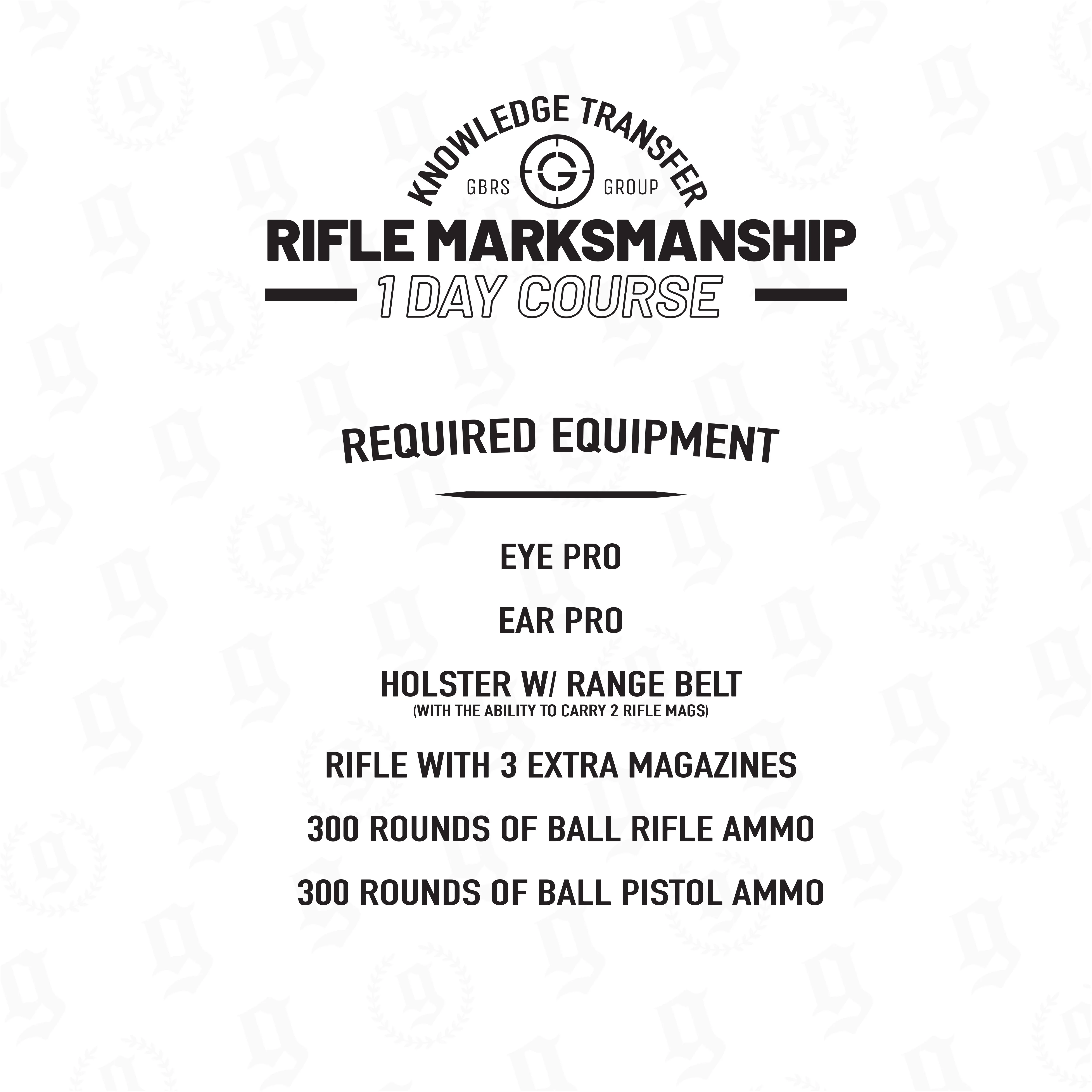 Knowledge Transfer | 1-Day Rifle Marksmanship Course - Image 7