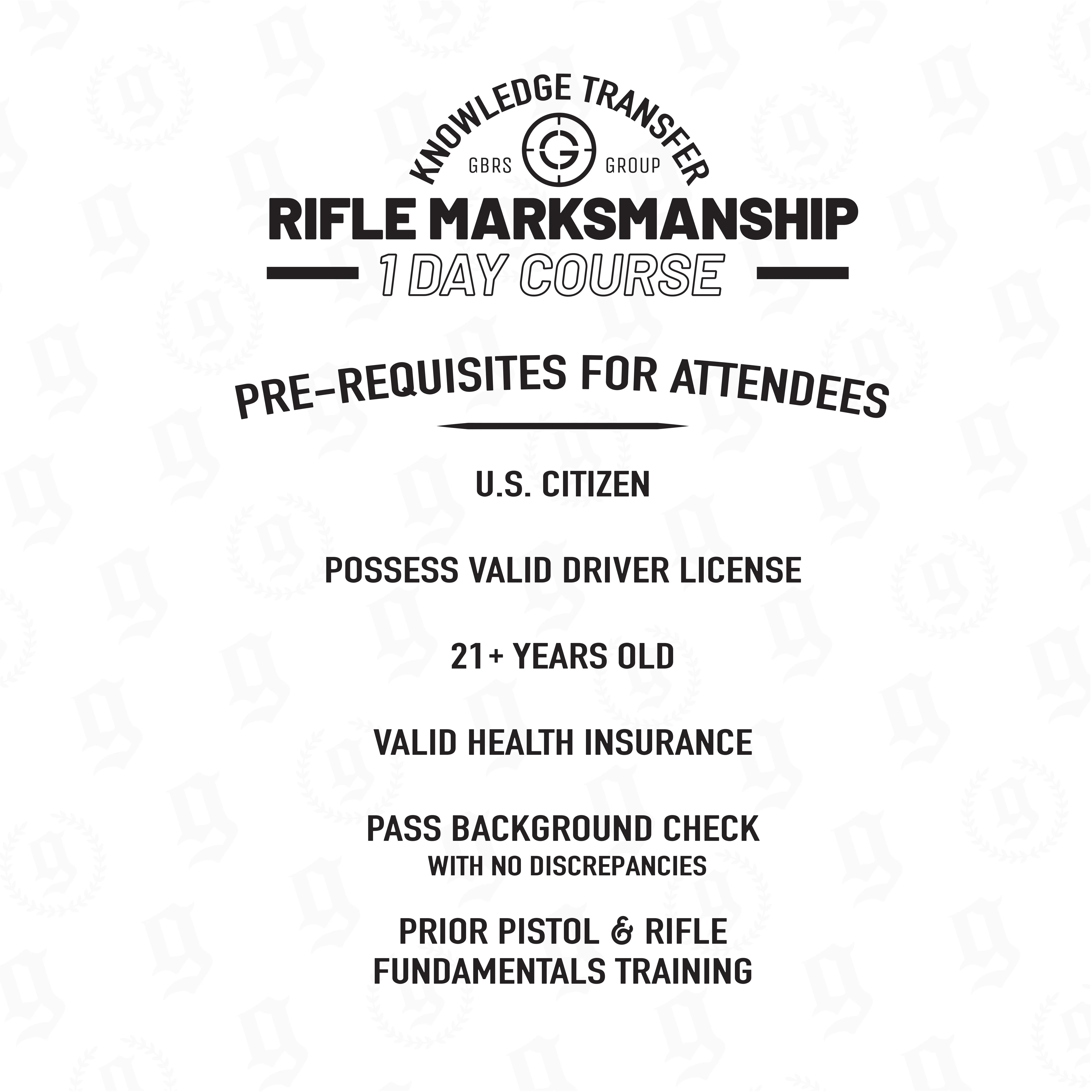Knowledge Transfer | 1-Day Rifle Marksmanship Course - Image 8