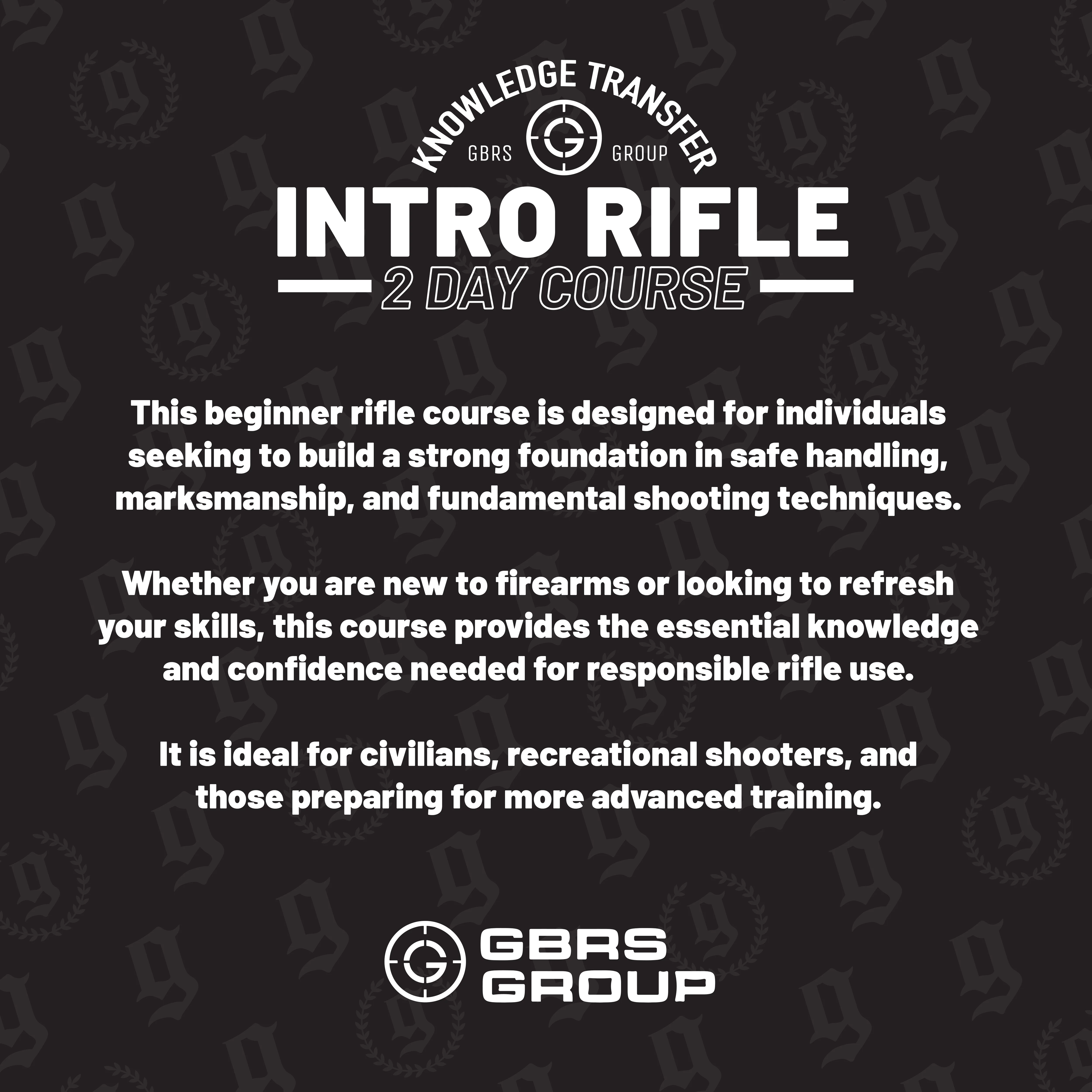 Knowledge Transfer Intro | 2-Day Beginner Rifle Course - Image 6