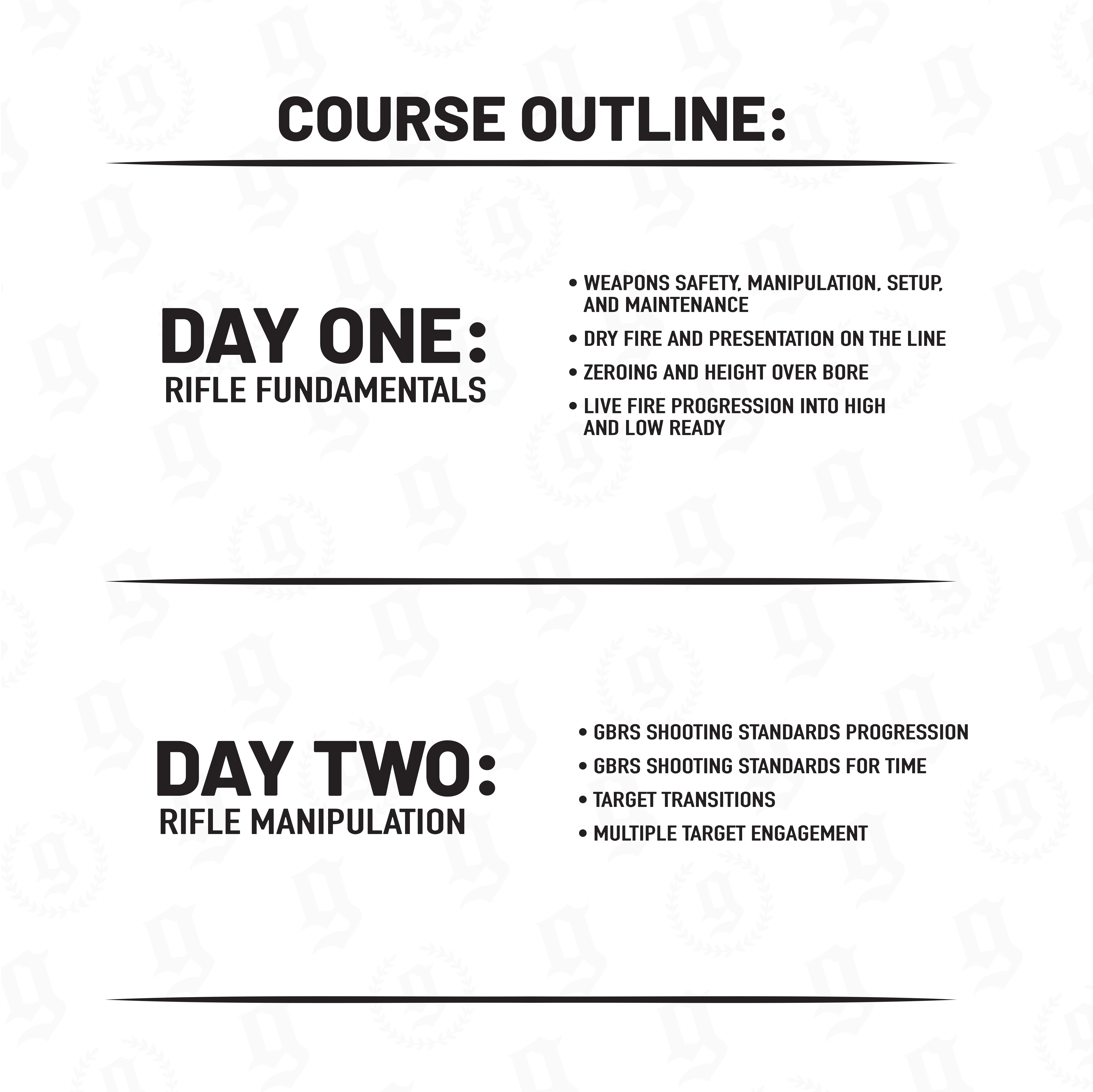 Knowledge Transfer Intro | 2-Day Beginner Rifle Course - Image 7